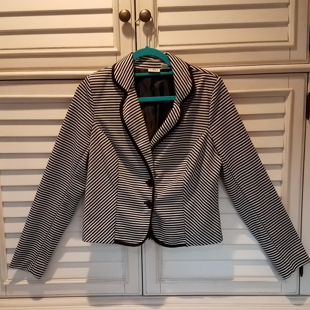Black & White Blazer